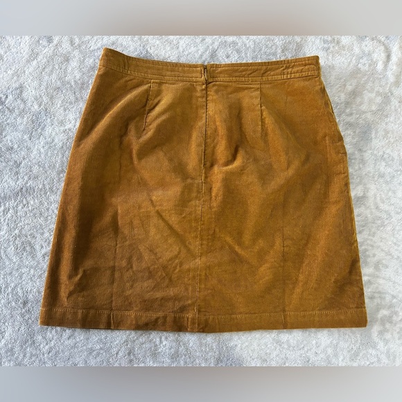 J. Crew Corduroy Button Down Mini Skirt - Picture 6 of 7